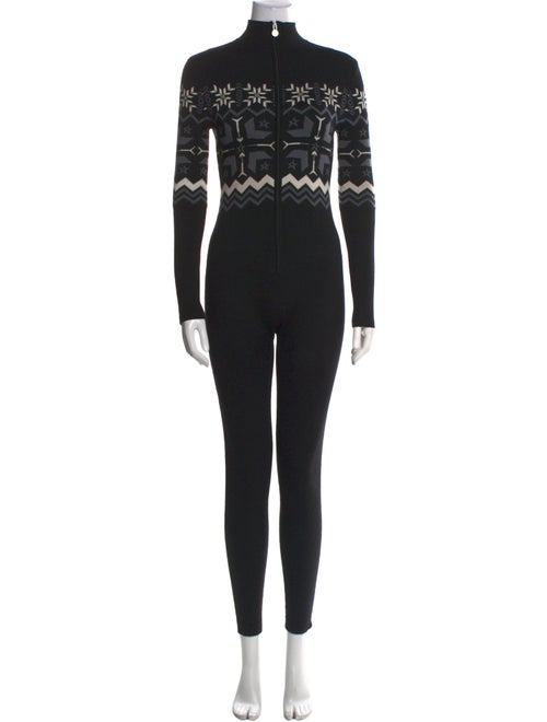 Perfect Moment Printed Mock Neck Jumpsuit