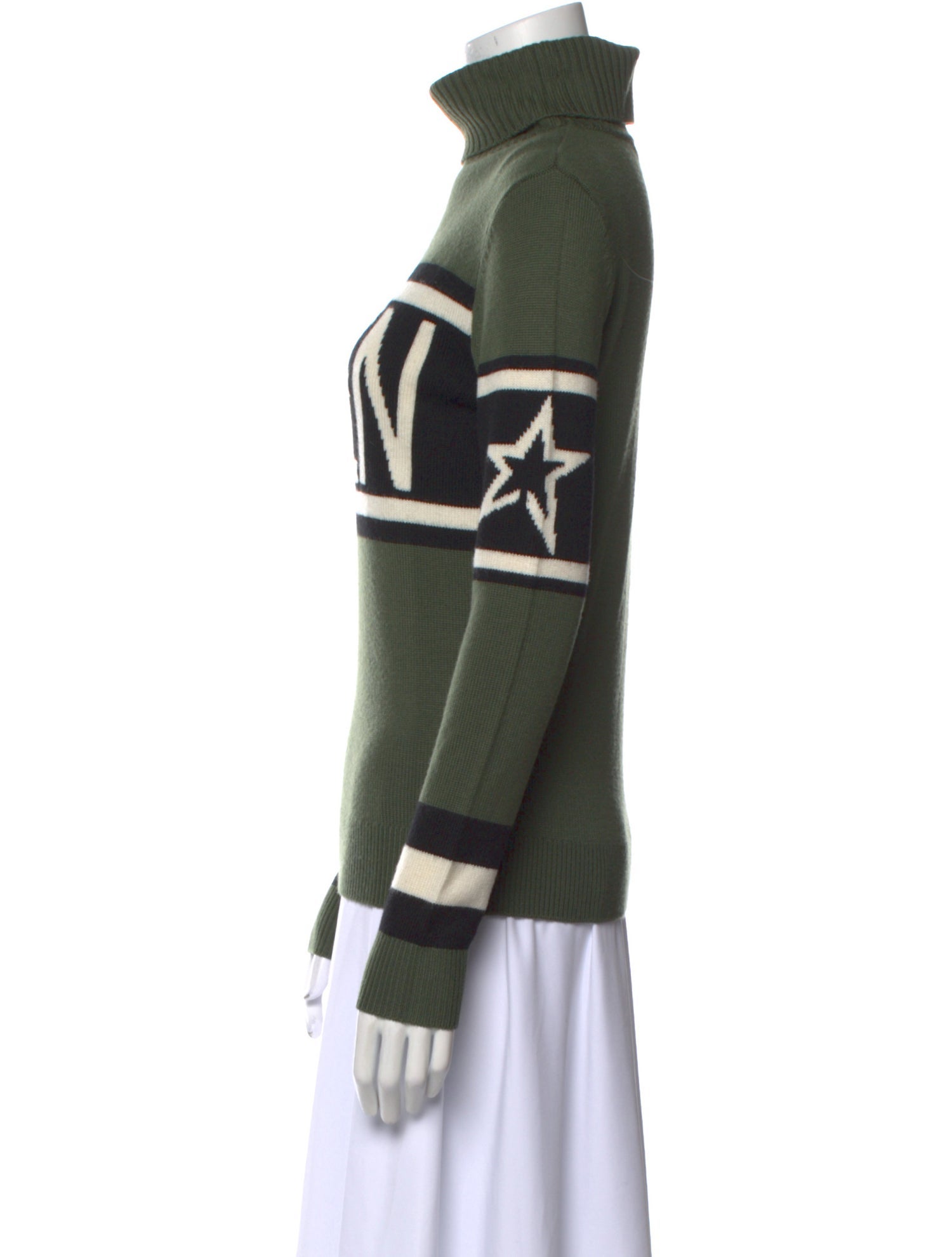 Perfect Moment Merino Wool Striped Sweater