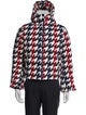 Perfect Moment Houndstooth Print Parka
