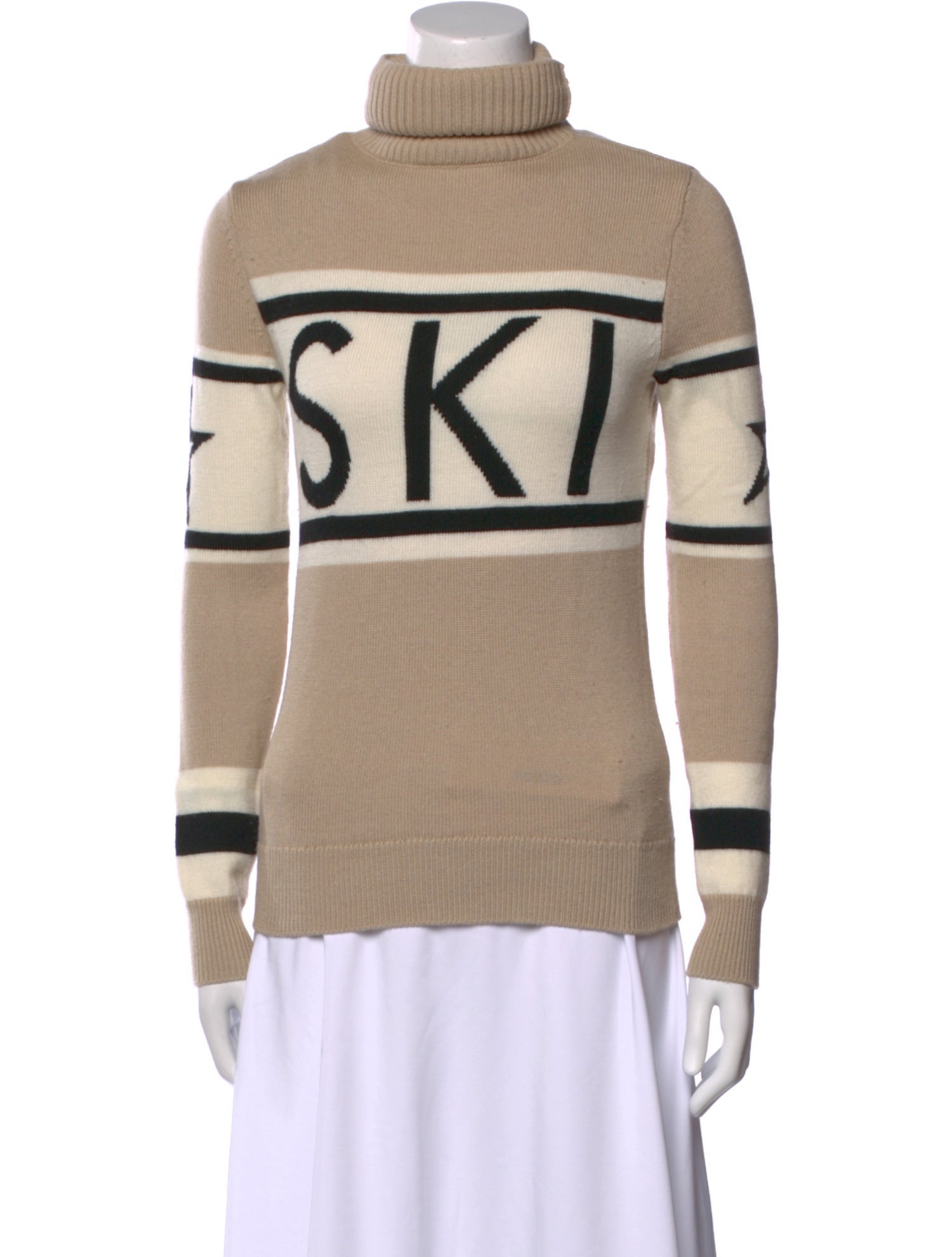 Perfect Moment Merino Wool Graphic Print Sweater