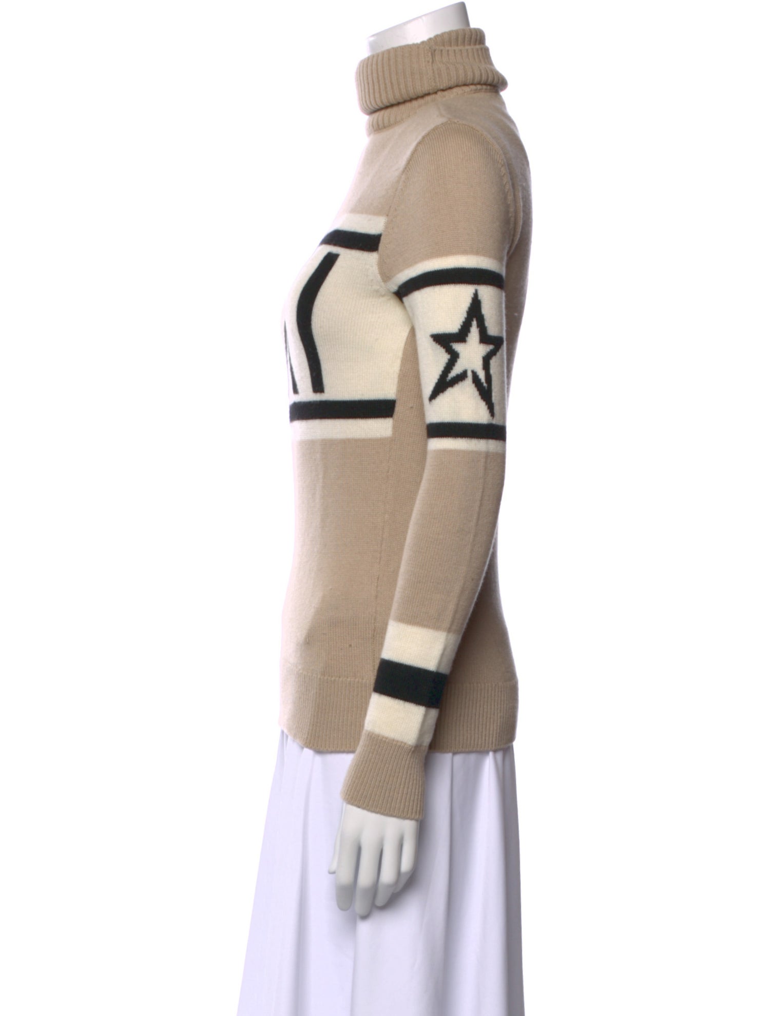 Perfect Moment Merino Wool Graphic Print Sweater