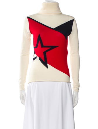 Perfect Moment Merino Wool Printed Sweater