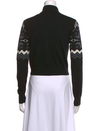 Perfect Moment Merino Wool Printed Sweater
