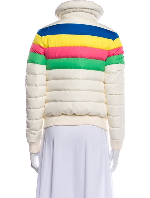 Perfect Moment Striped Down Jacket