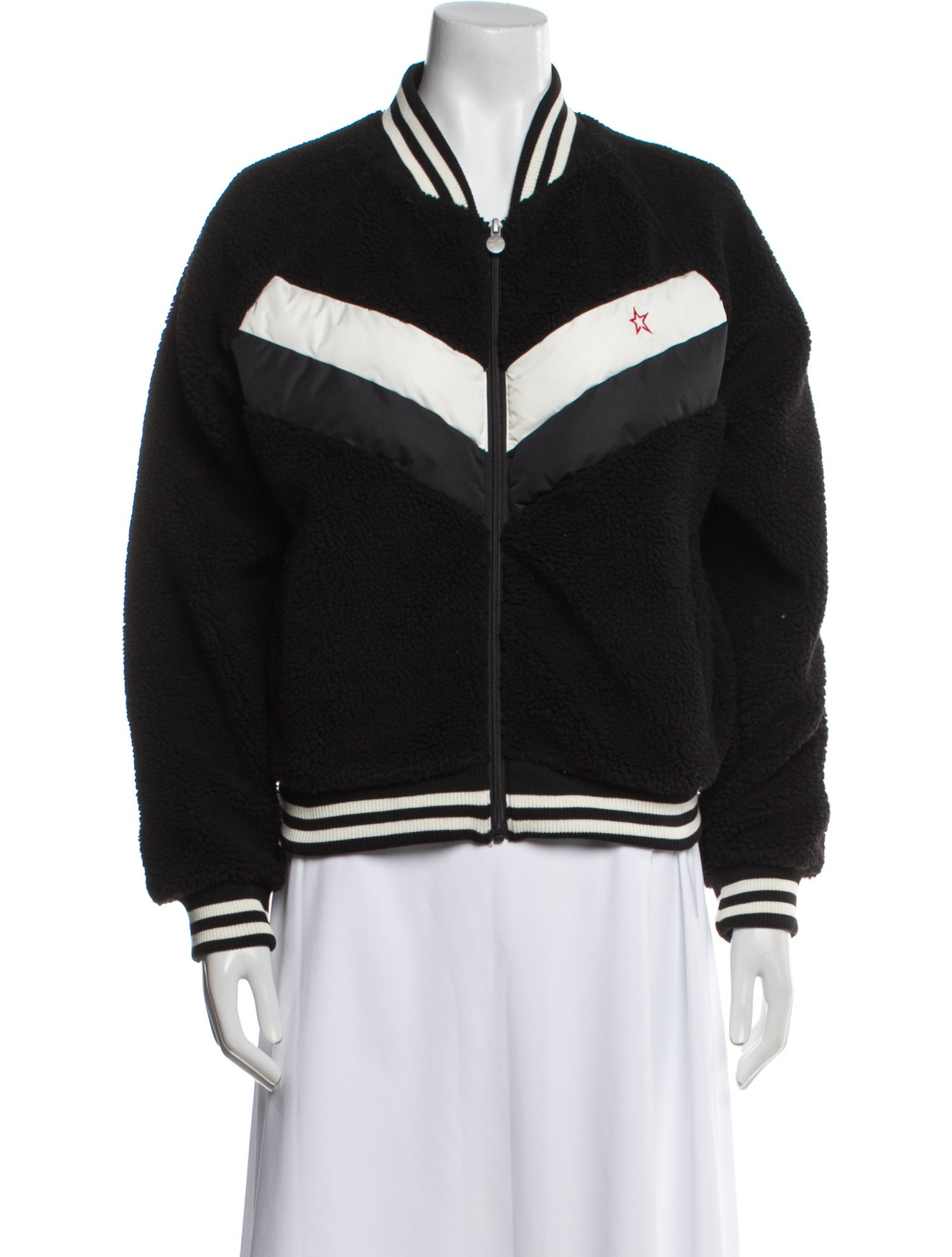 Perfect Moment Striped Bomber Jacket