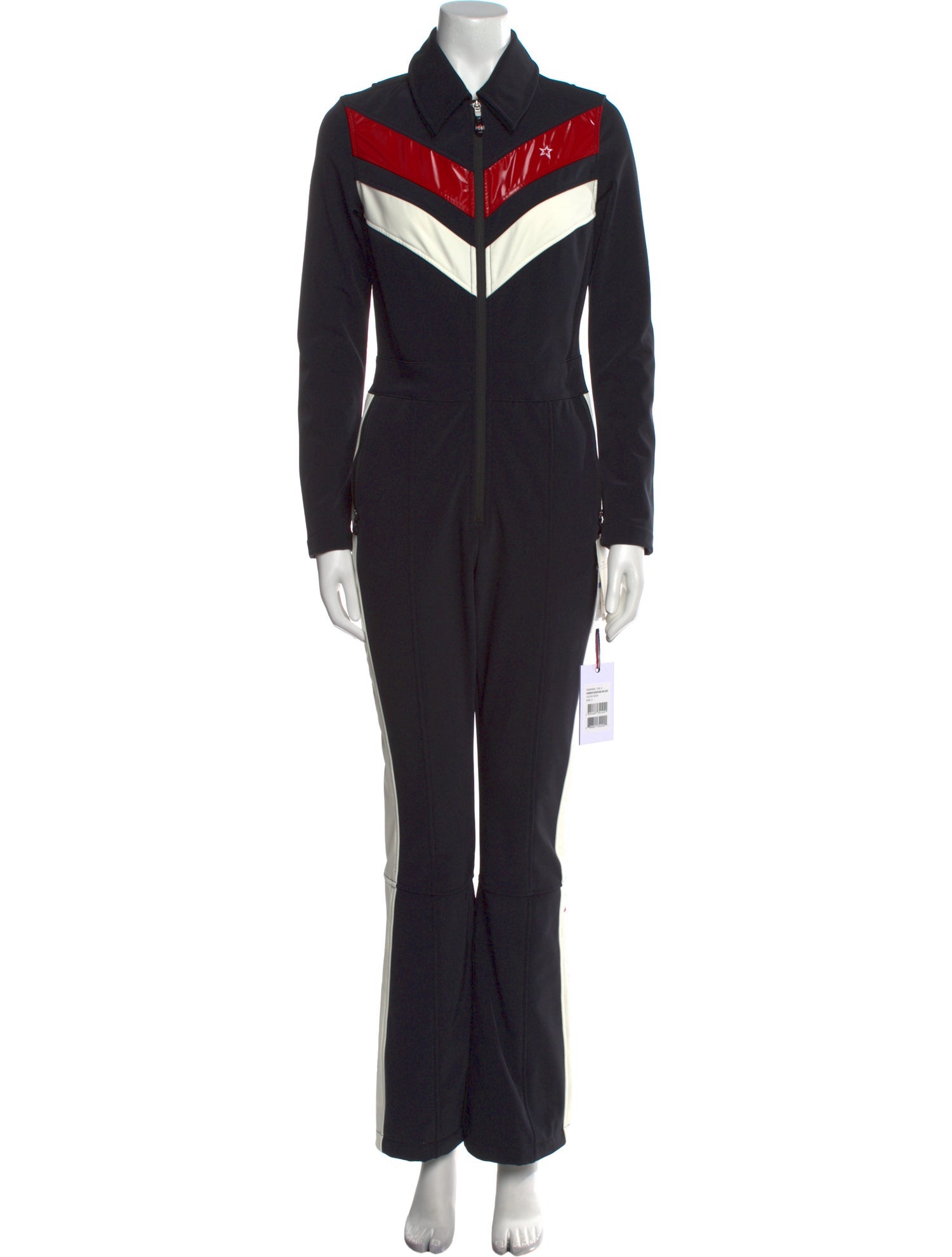 Perfect Moment Nylon Striped Jumpsuit