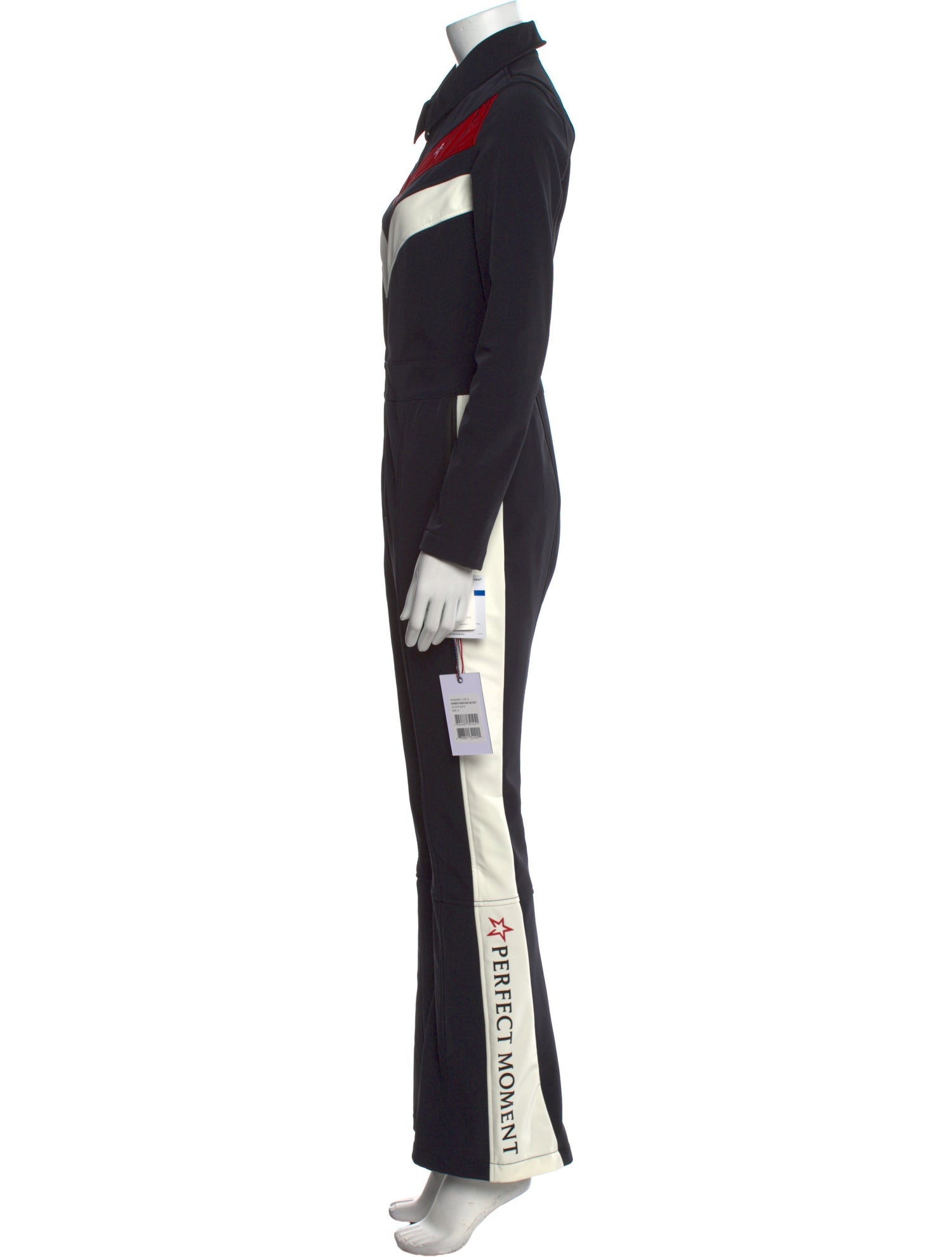 Perfect Moment Nylon Striped Jumpsuit