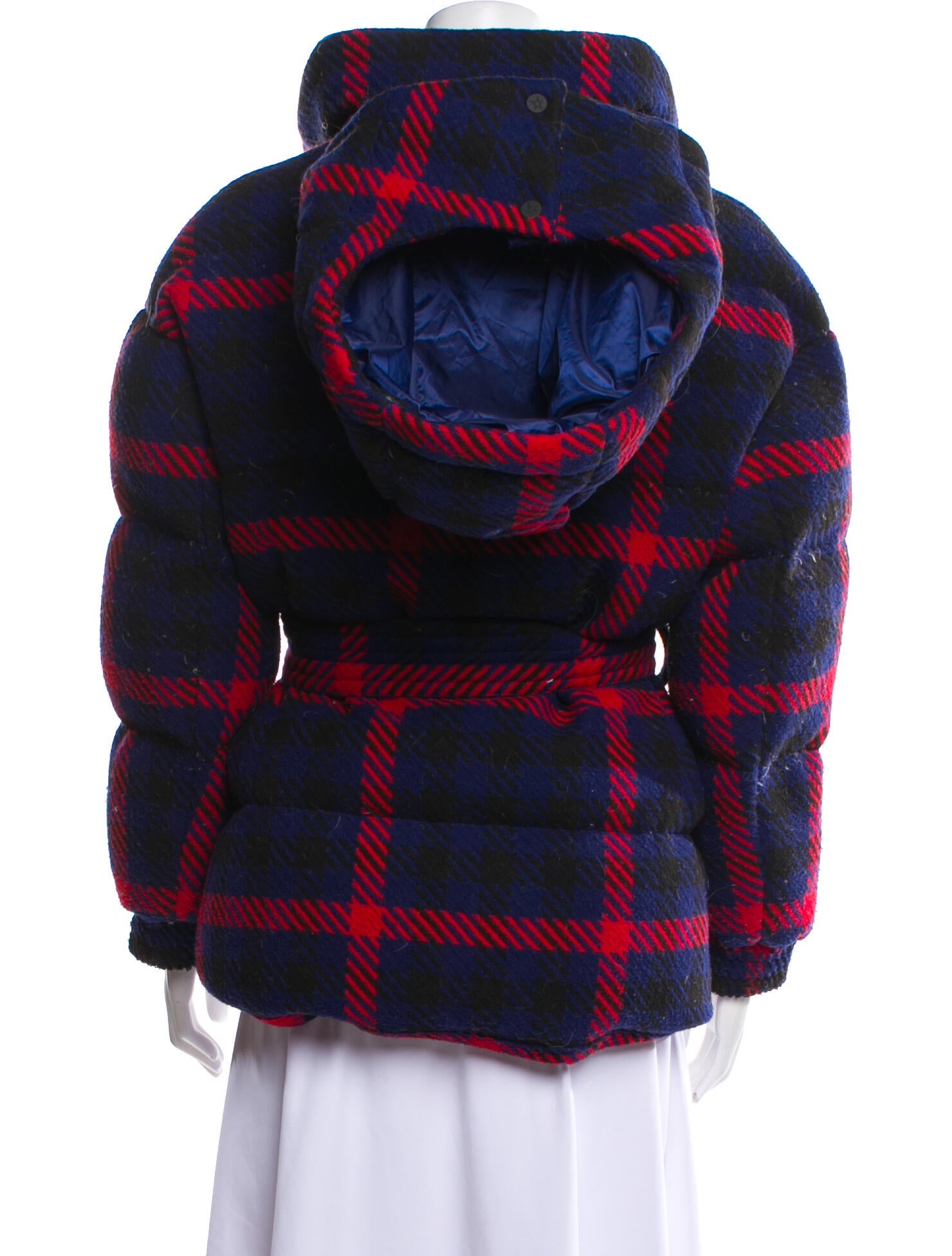 Perfect Moment Plaid Print Performance Jacket