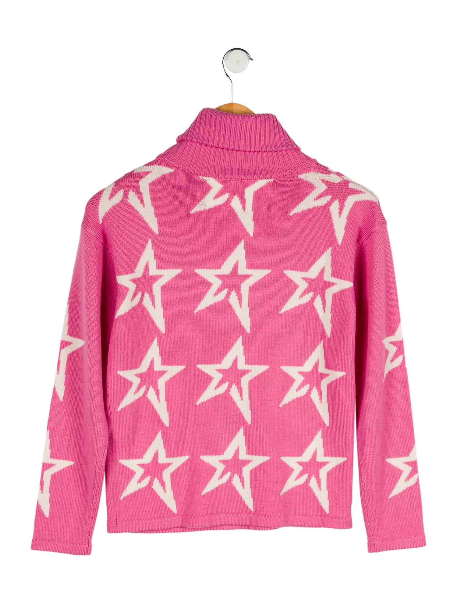 Perfect Moment Girls Merino Wool Printed Sweater