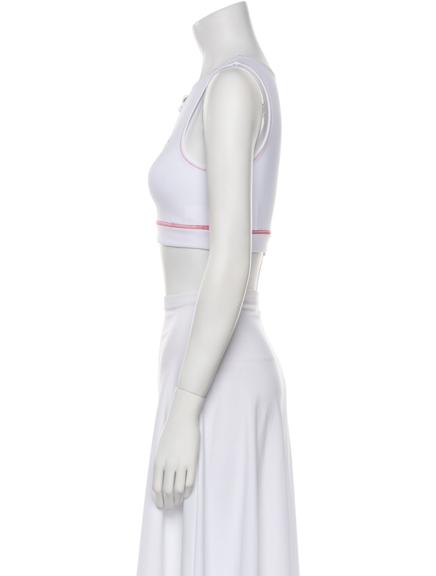 Perfect Moment V-Neck Sleeveless Crop Top w/ Tags