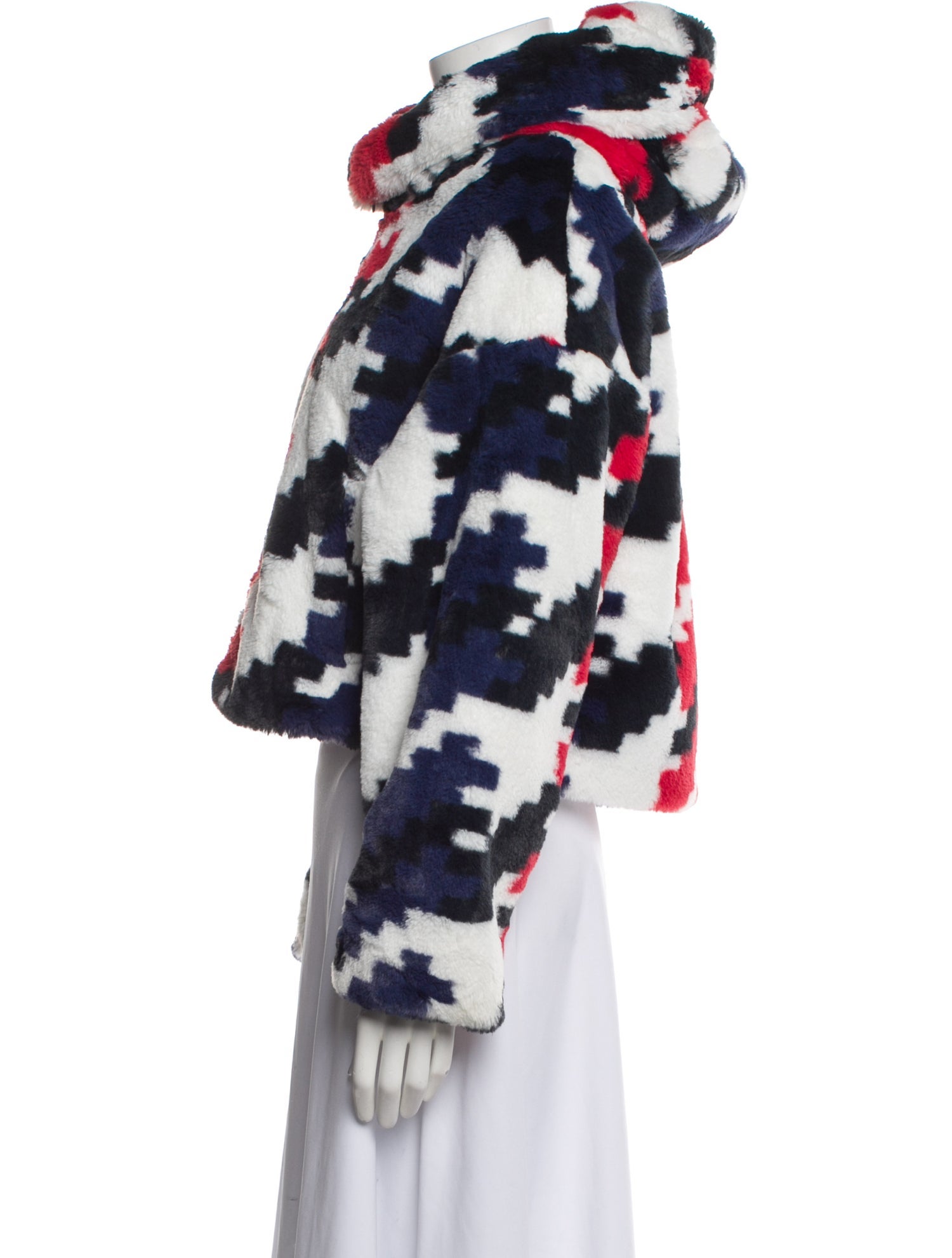 Perfect Moment Printed Faux Fur Jacket