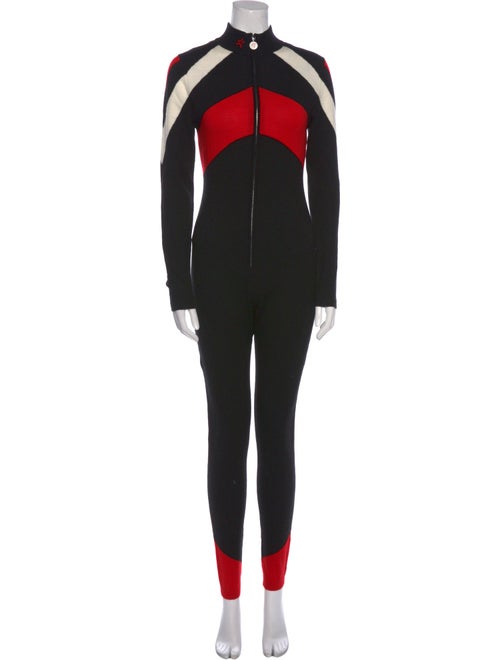 Perfect Moment Merino Wool Mock Neck Jumpsuit