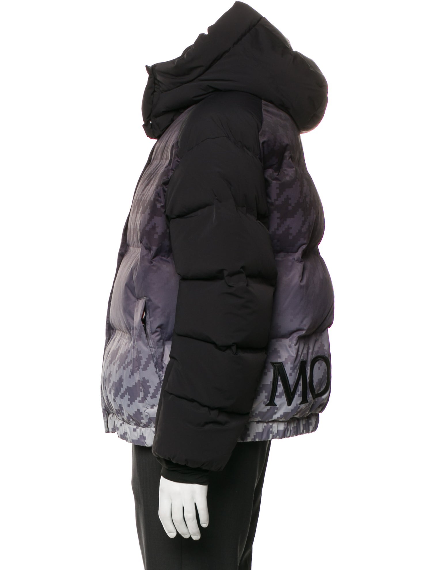 Perfect Moment Houndstooth Print Puffer Coat w/ Tags