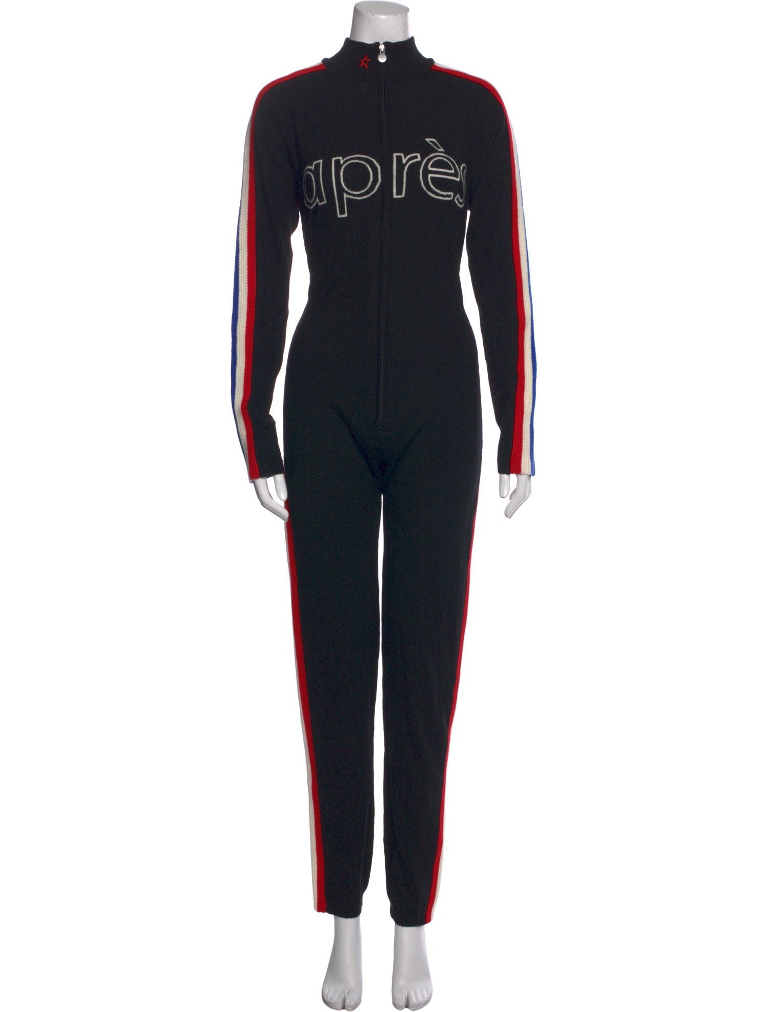 Perfect Moment Merino Wool Mock Neck Jumpsuit