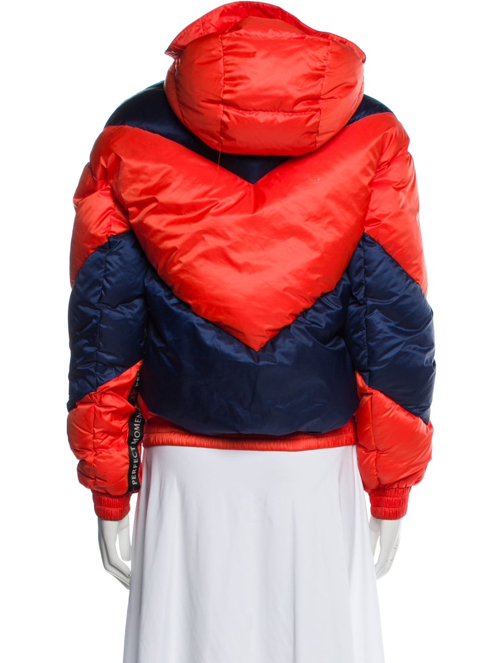 Perfect Moment Colorblock Pattern Down Jacket - image 3