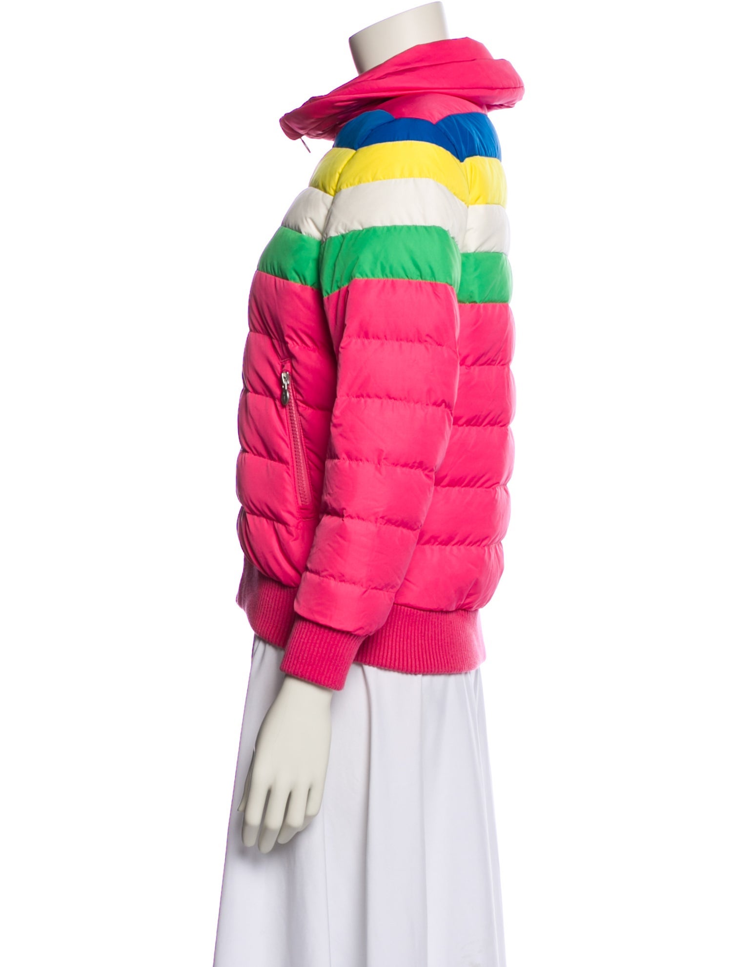 Perfect Moment Kids Girls' Striped Winter Jacket