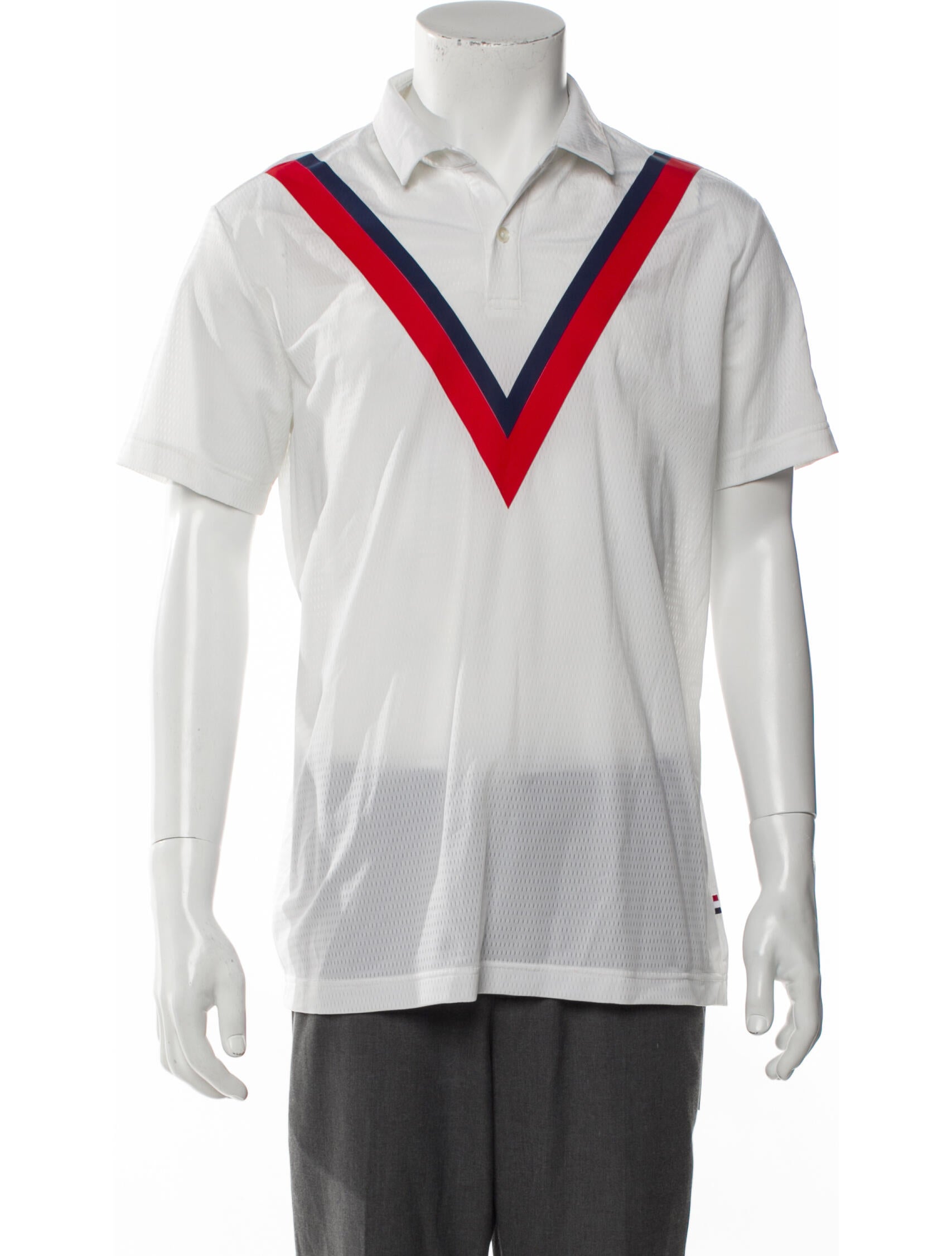 Perfect Moment Colorblock Pattern Collar Polo Shirt
