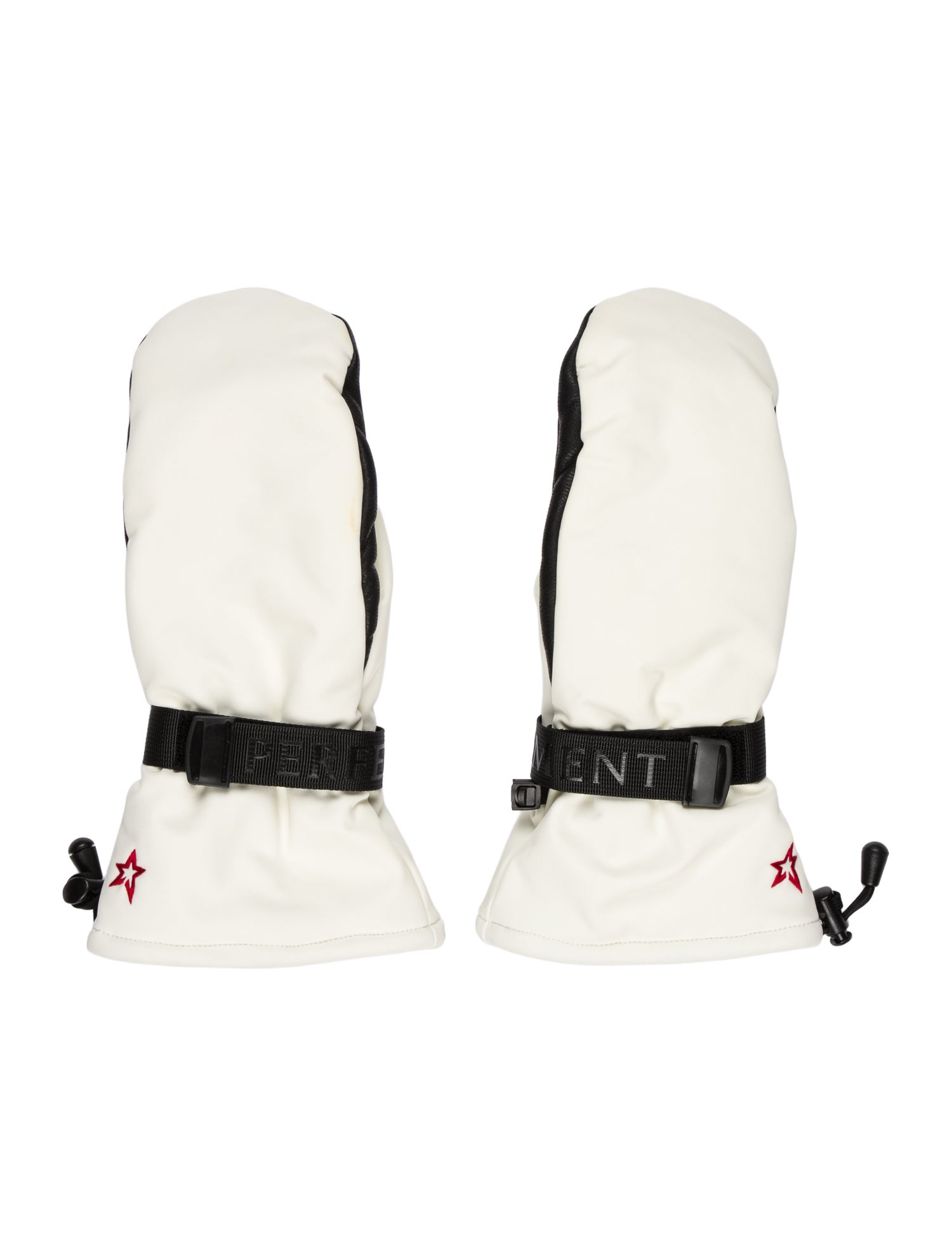 Perfect Moment mitts in snow