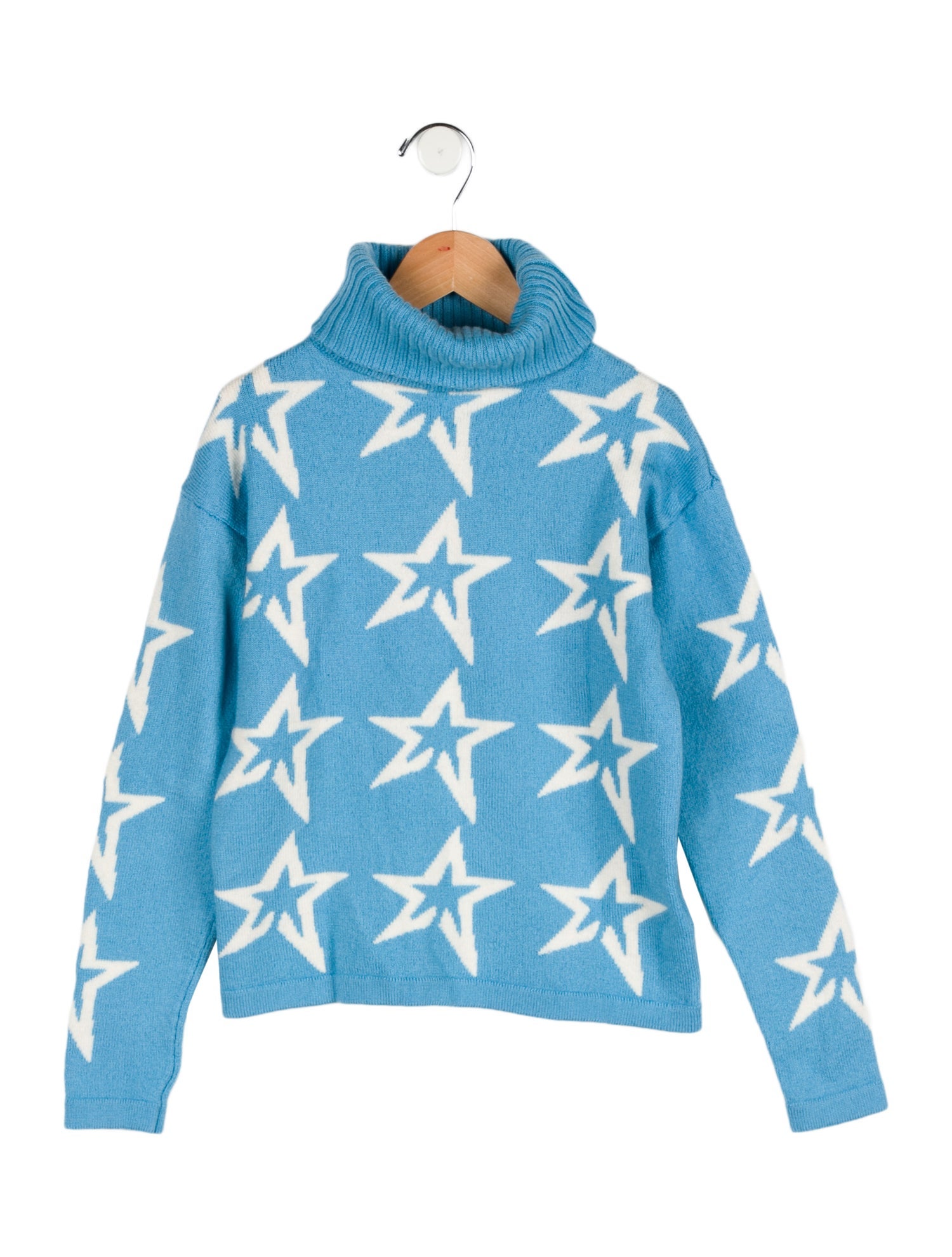 Perfect Moment Girls' Star Print Knit Sweater
