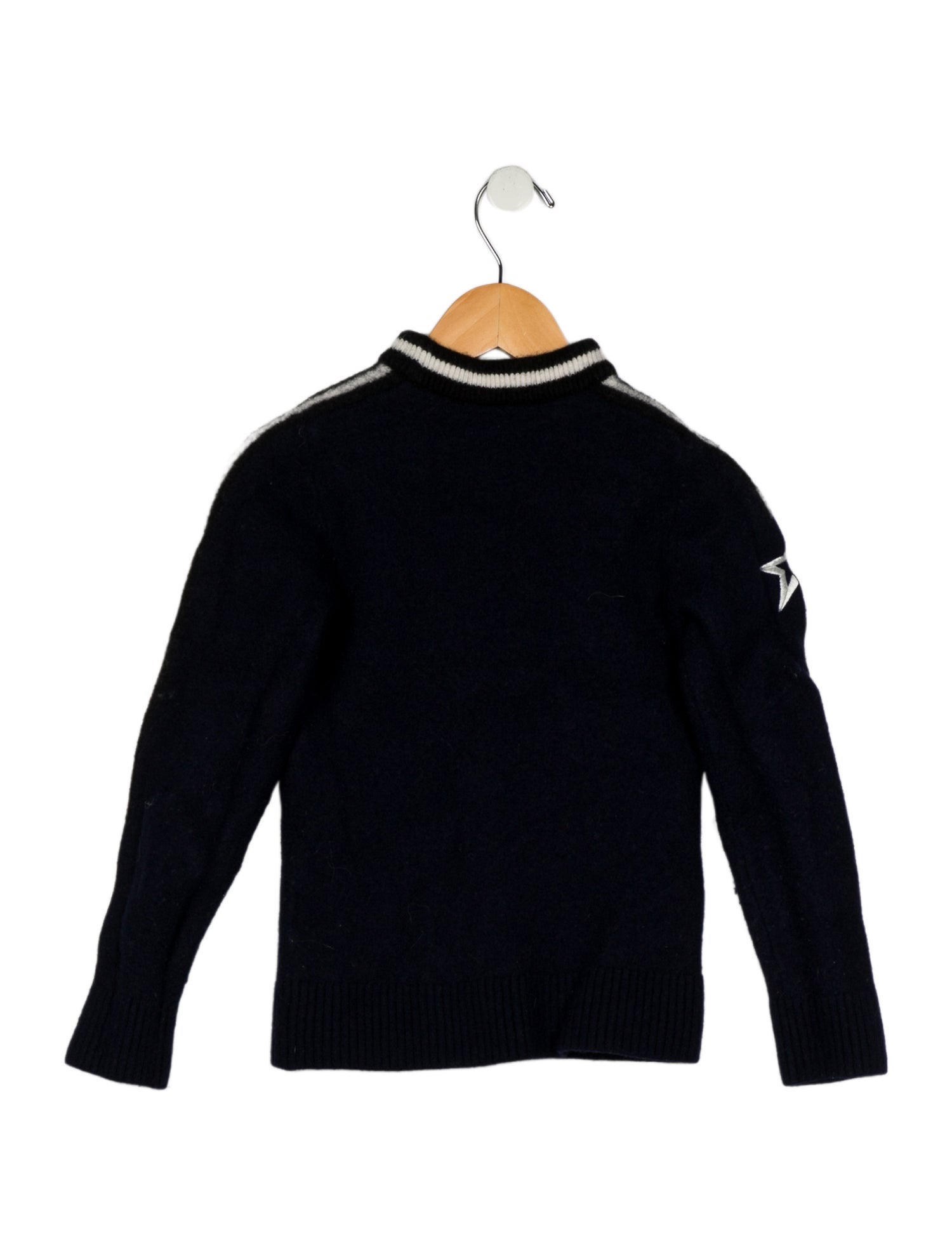 Perfect Moment Boys' Wool Embroidered Sweater