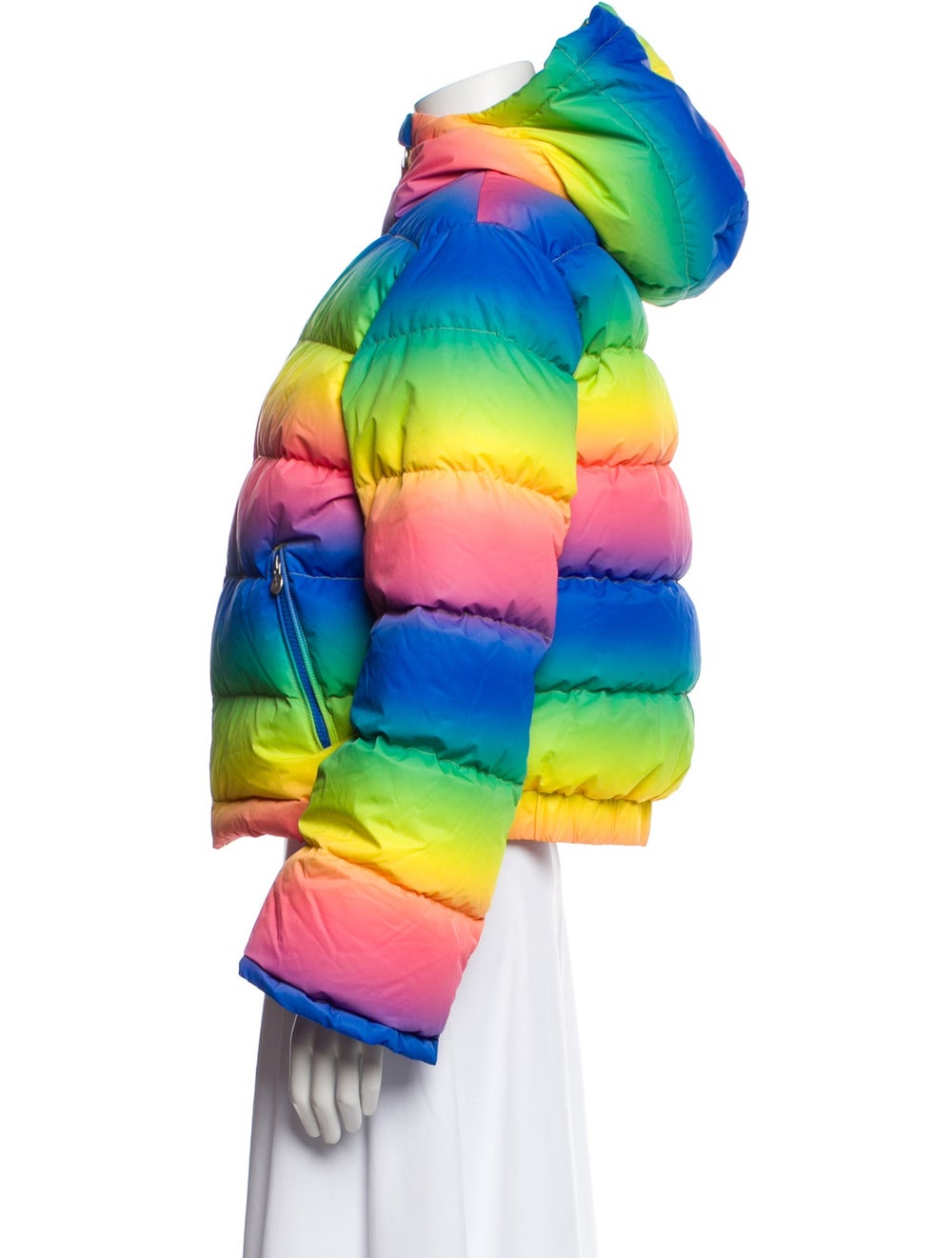 Perfect Moment Colorblock Pattern Down Jacket - image 2