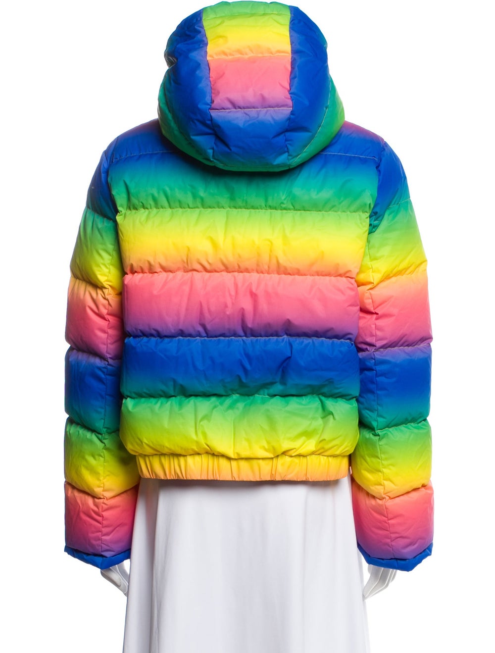 Perfect Moment Colorblock Pattern Down Jacket - image 3