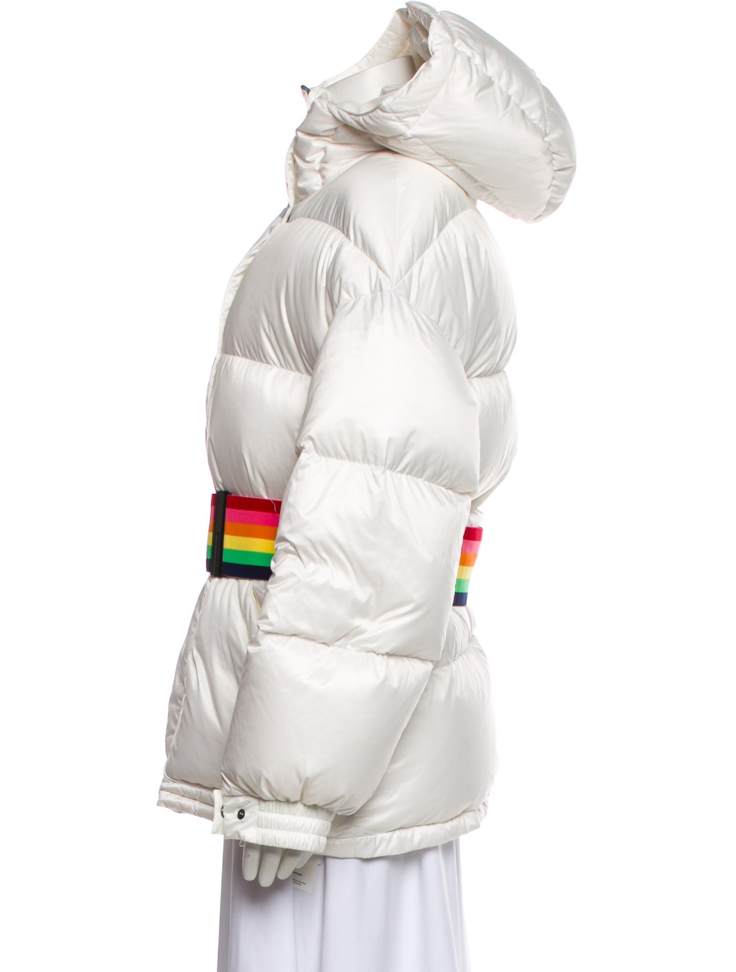 Perfect Moment Striped Down Jacket