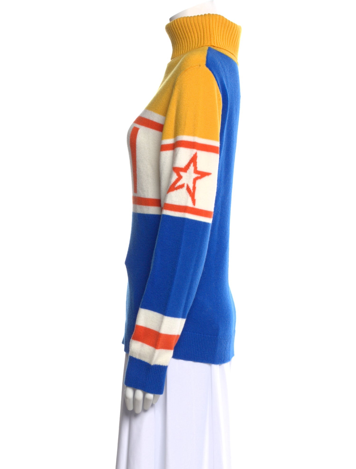 Perfect Moment Merino Wool Striped Sweater