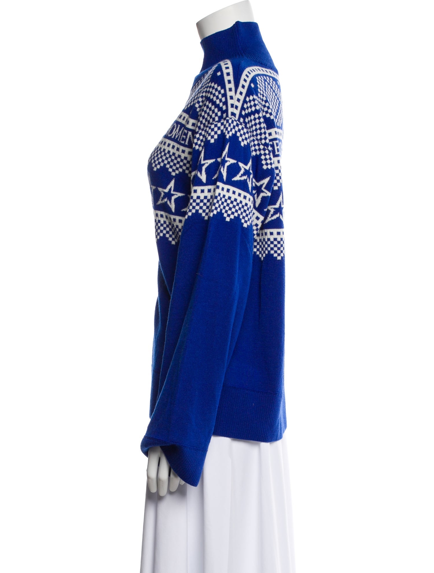 Perfect Moment Merino Wool Printed Sweater