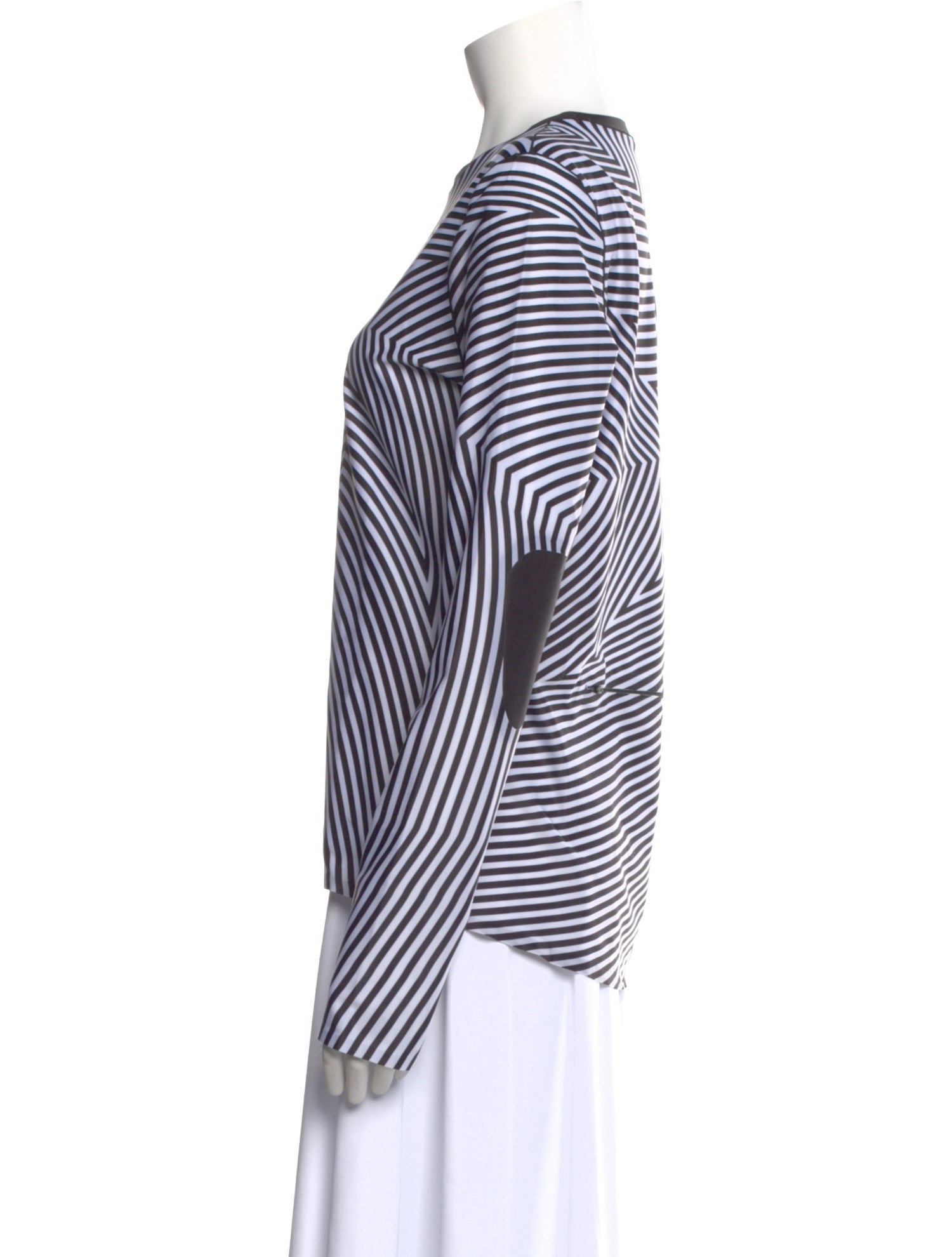 Perfect Moment Striped Crew Neck Top