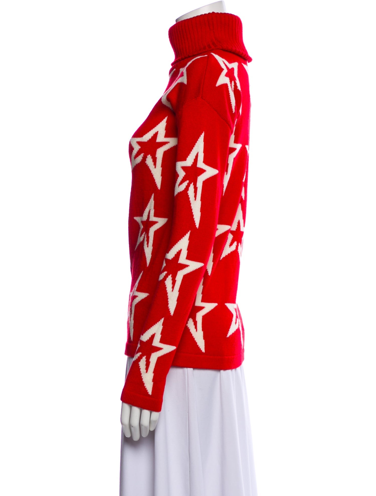 Perfect Moment Merino Wool Printed Sweater