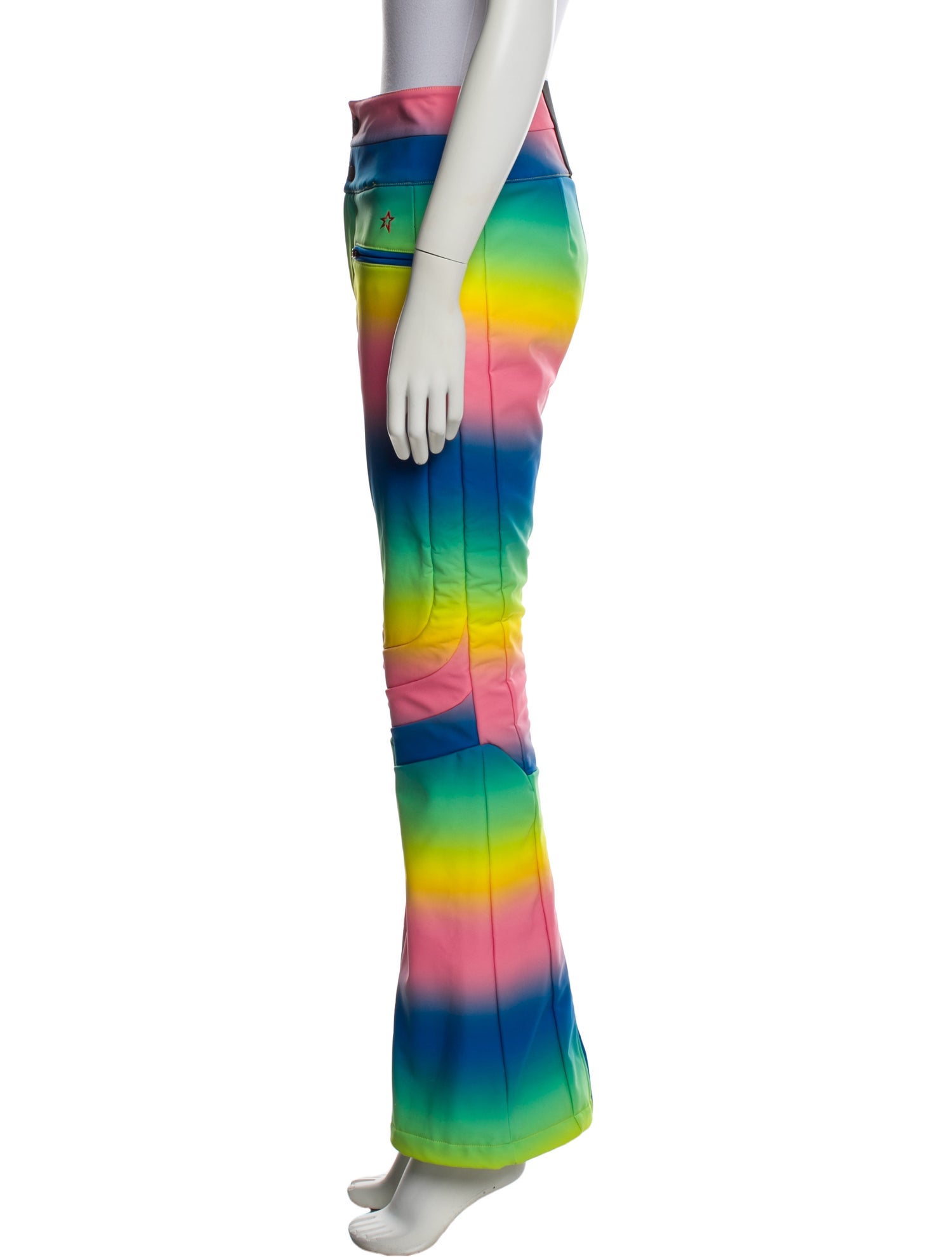 Perfect Moment Colorblock Pattern Wide Leg Pants