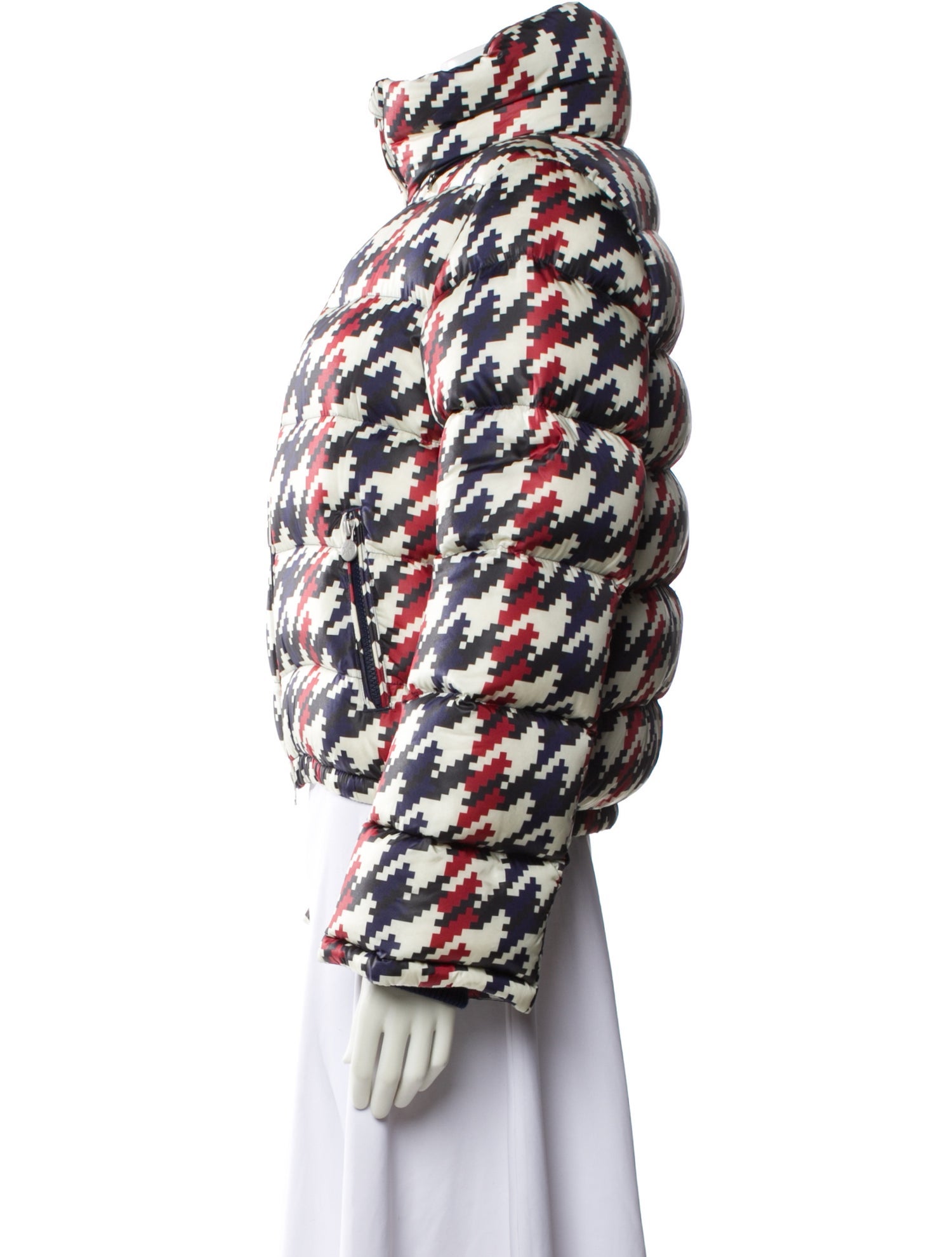 Perfect Moment Houndstooth Print Jacket