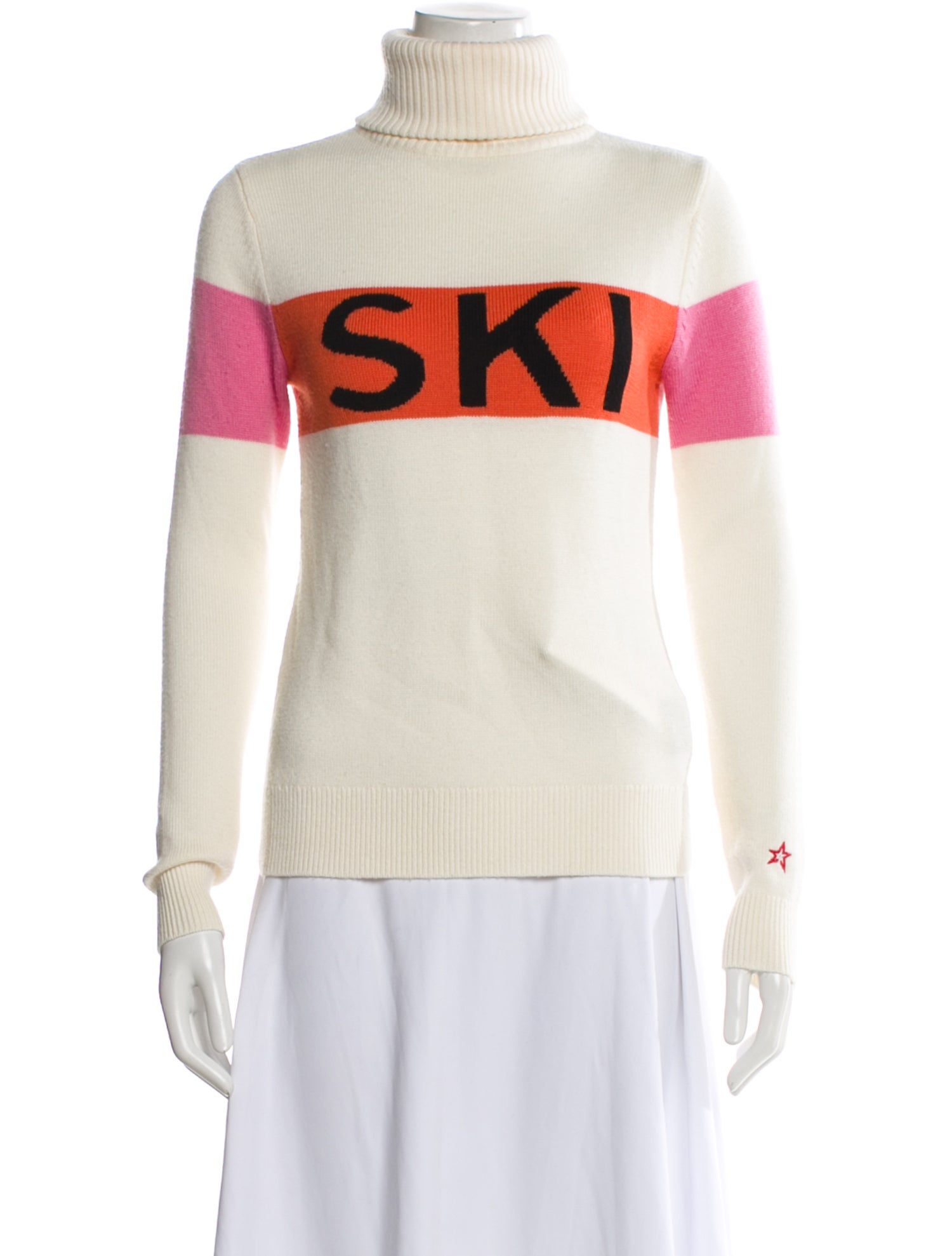 Perfect Moment Merino Wool Graphic Print Sweater