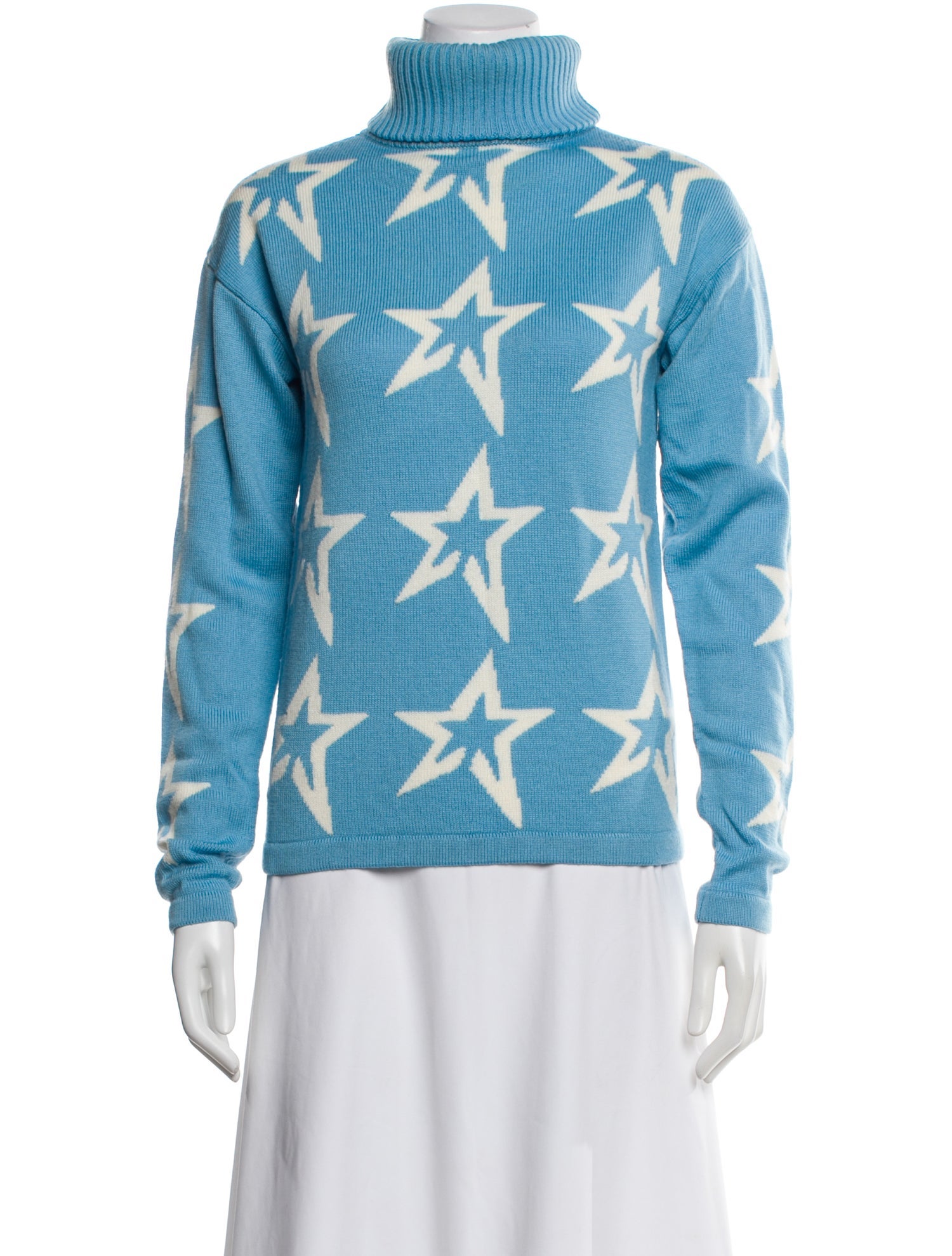 Perfect Moment Merino Wool Printed Sweater