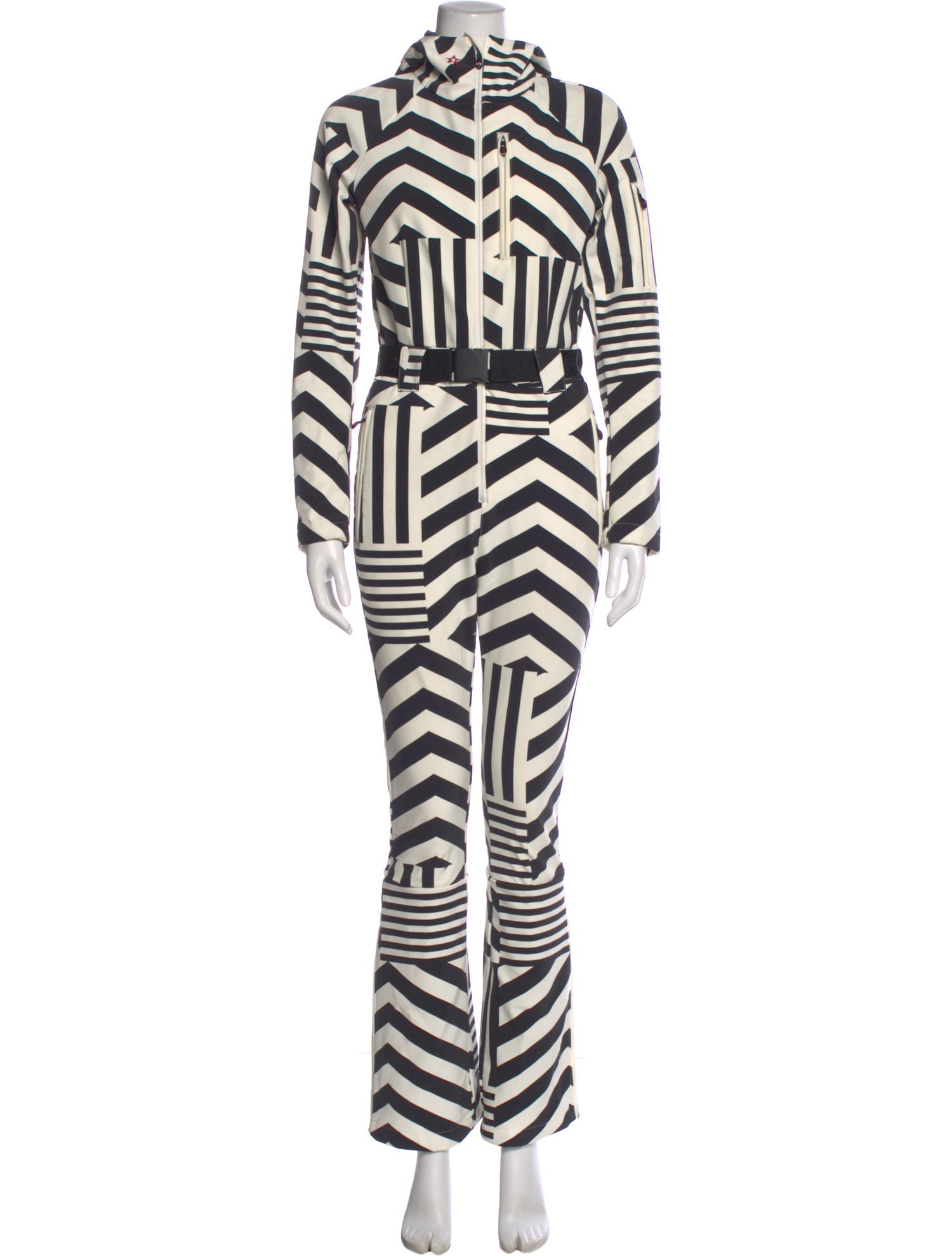 Perfect Moment Nylon Striped Jumpsuit