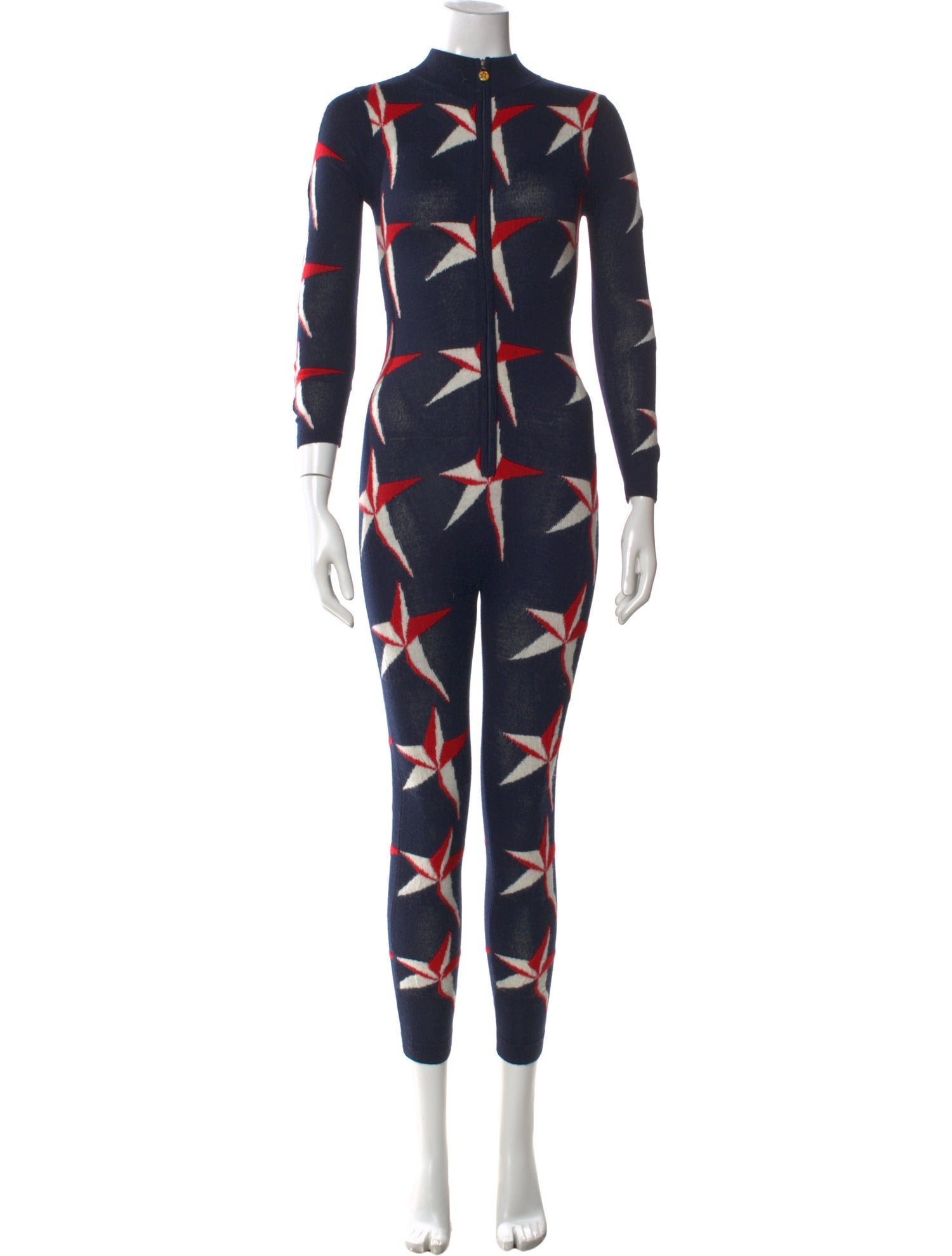 Perfect Moment Merino Wool Printed Jumpsuit
