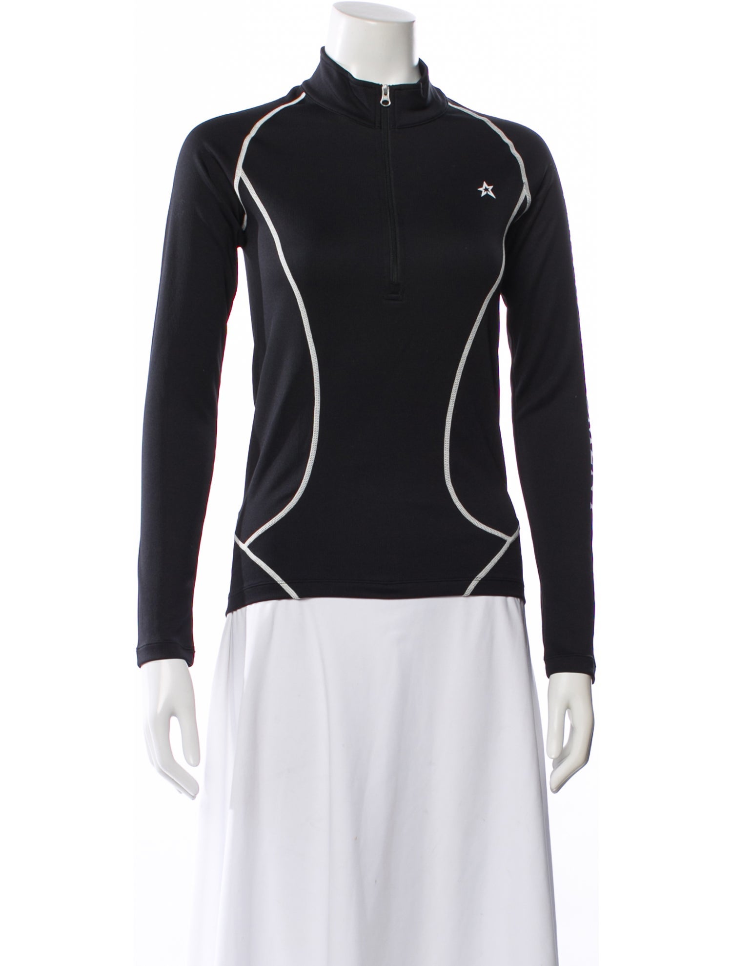 Perfect Moment Mock Neck Long Sleeve Top