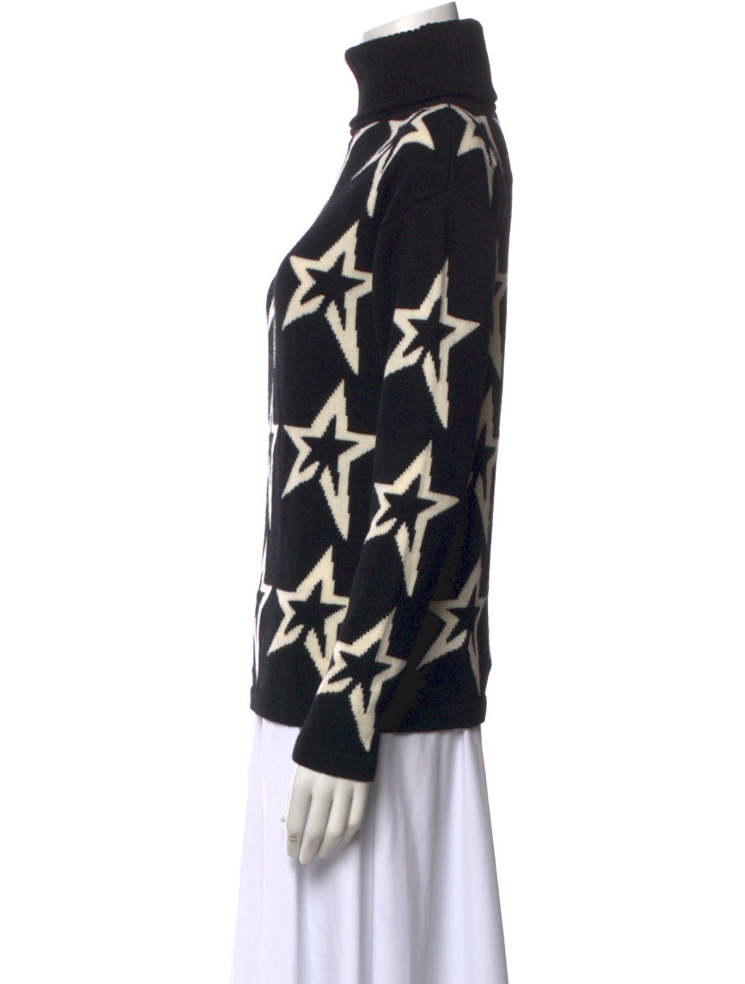 Perfect Moment Merino Wool Printed Sweater