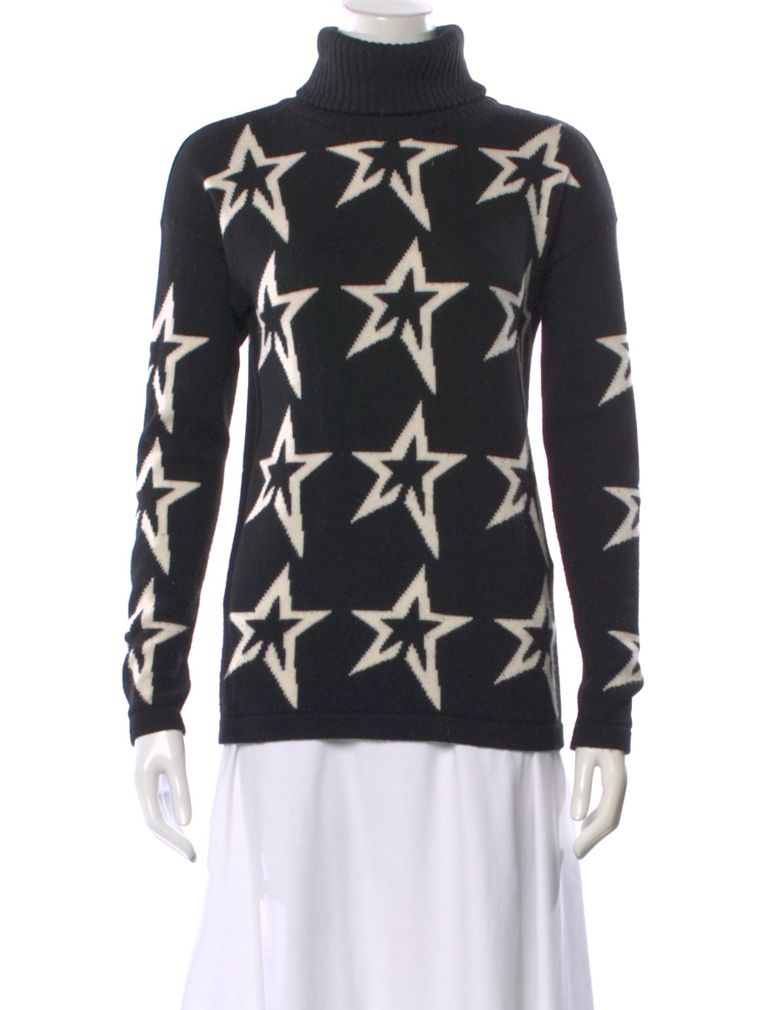 Perfect Moment Merino Wool Printed Sweater
