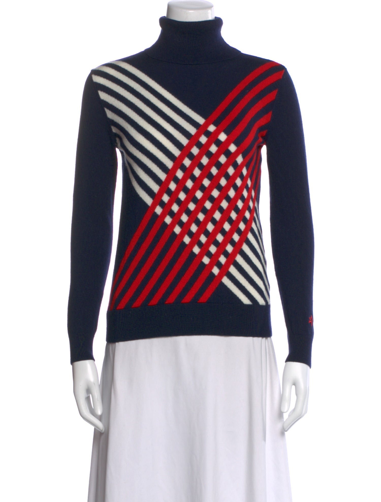 Perfect Moment Merino Wool Printed Sweater