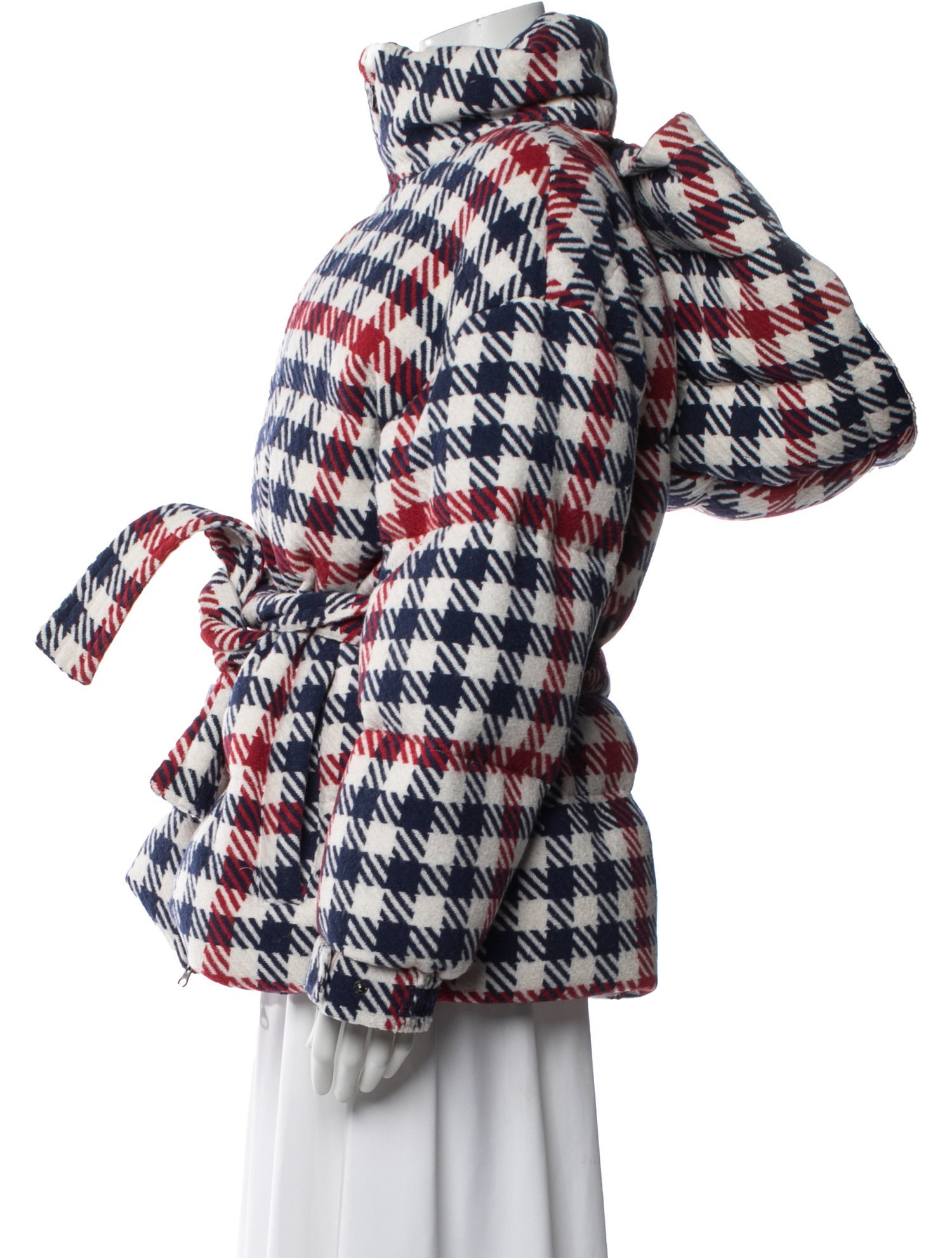 Perfect Moment Plaid Print Jacket