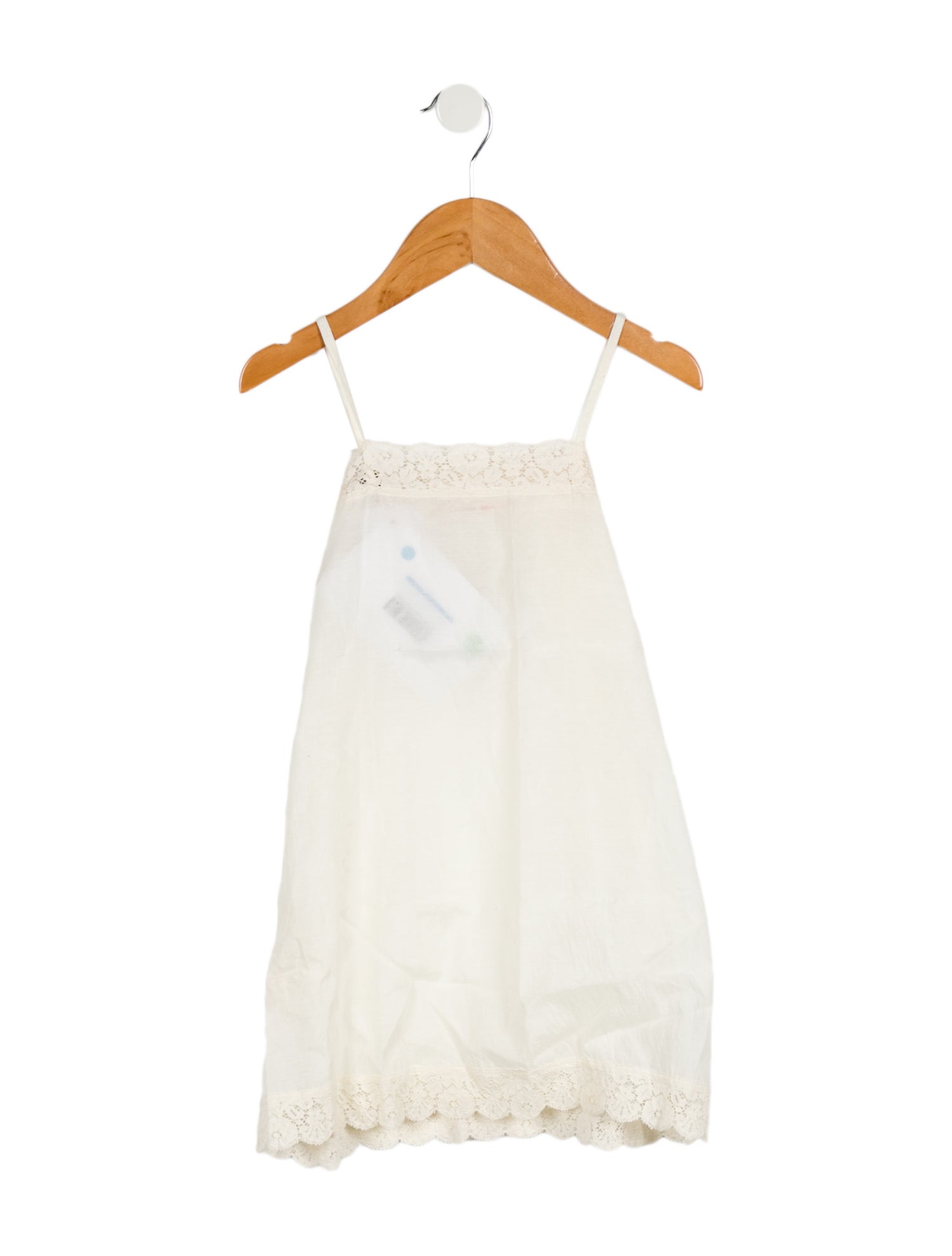 Péro Girls' Solid Sleeveless Dress