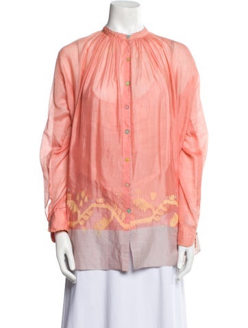 Péro Tops Mock Neck Long Sleeve Blouse S