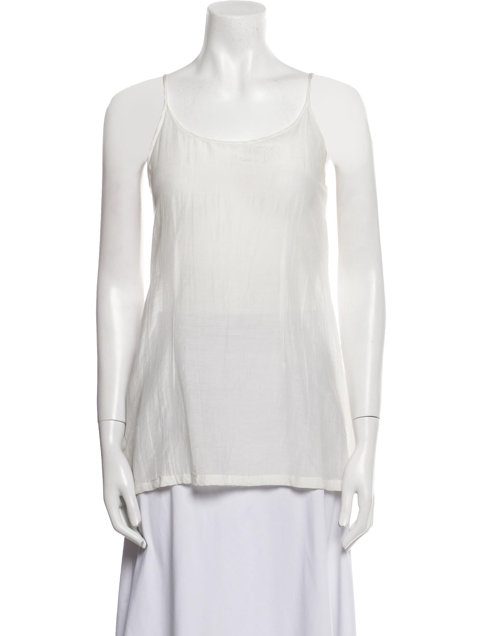 Péro Scoop Neck Sleeveless Top