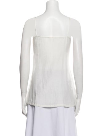 Péro Scoop Neck Sleeveless Top