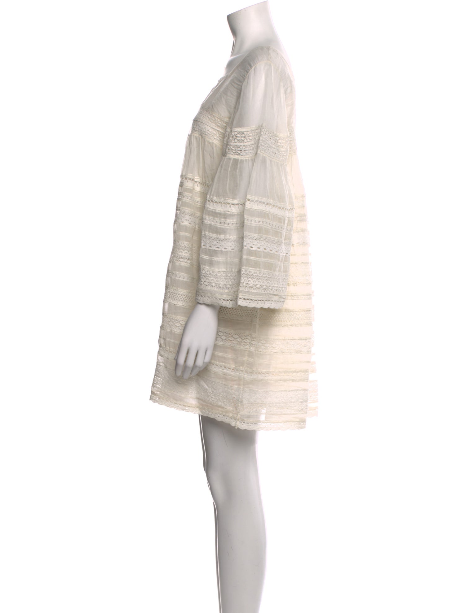 Péro Square Neckline Mini Dress