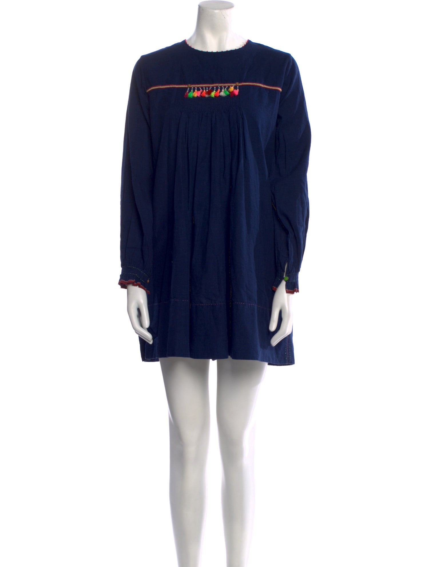 Péro Crew Neck Mini Dress