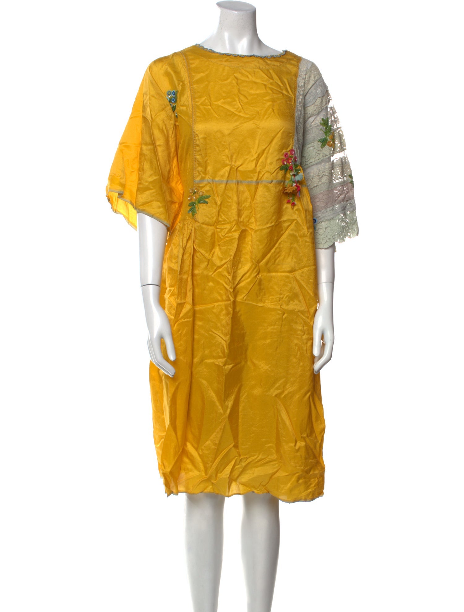 Péro Silk Midi Length Dress