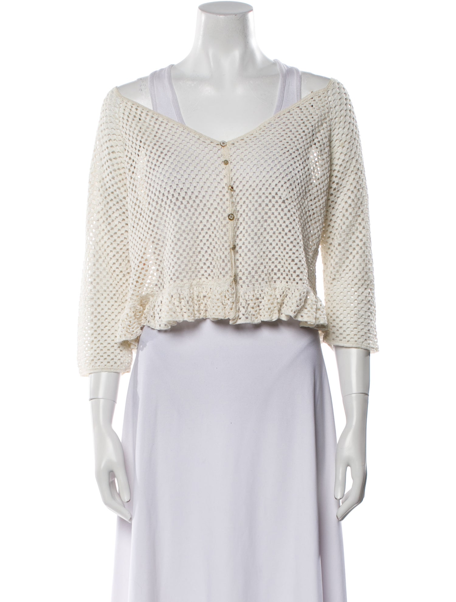 Péro Square Neckline Sweater